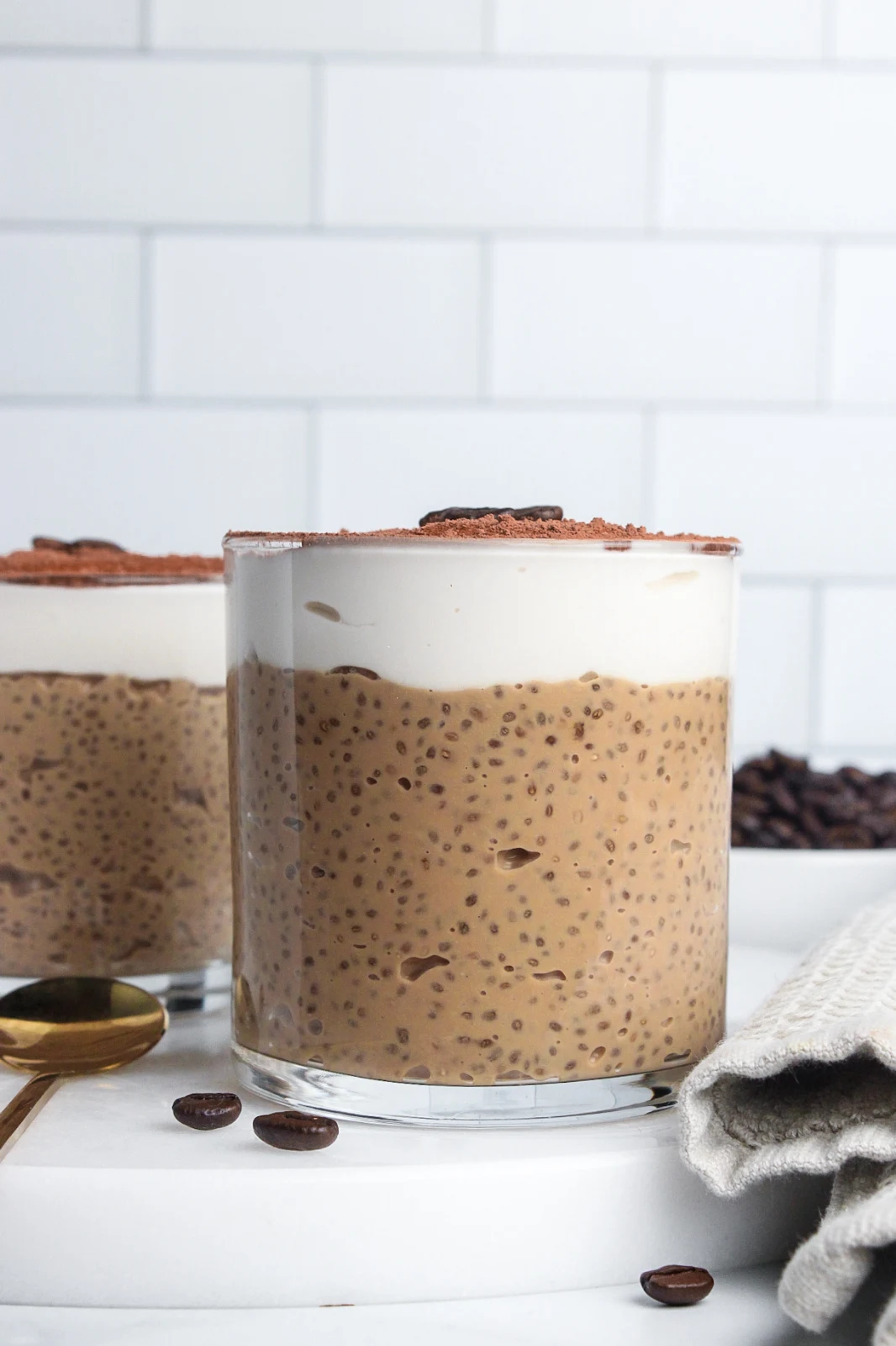 Tiramisu Chia Pudding