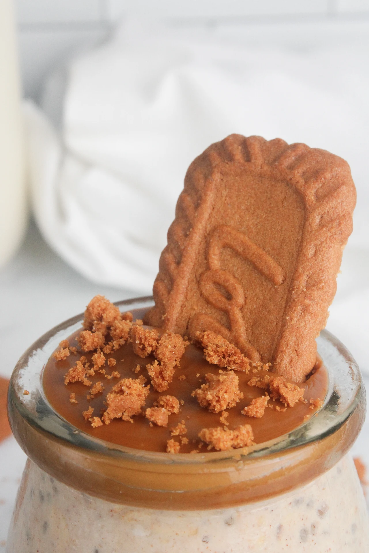 Biscoff Overnight Oats