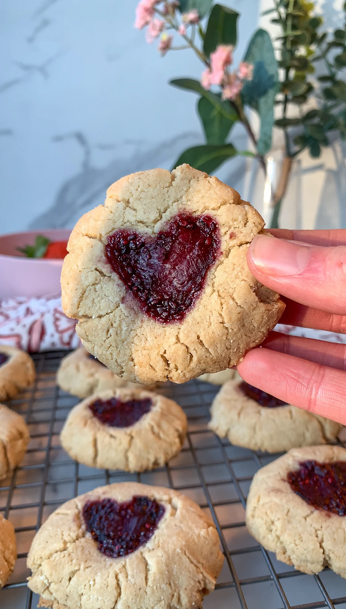 Jam Thumbprint Cookie