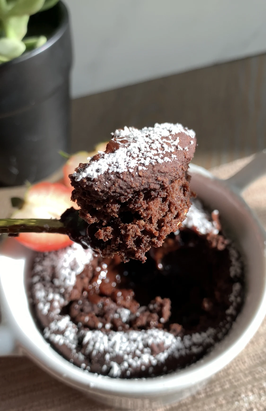 Lava Cake Baked Oats