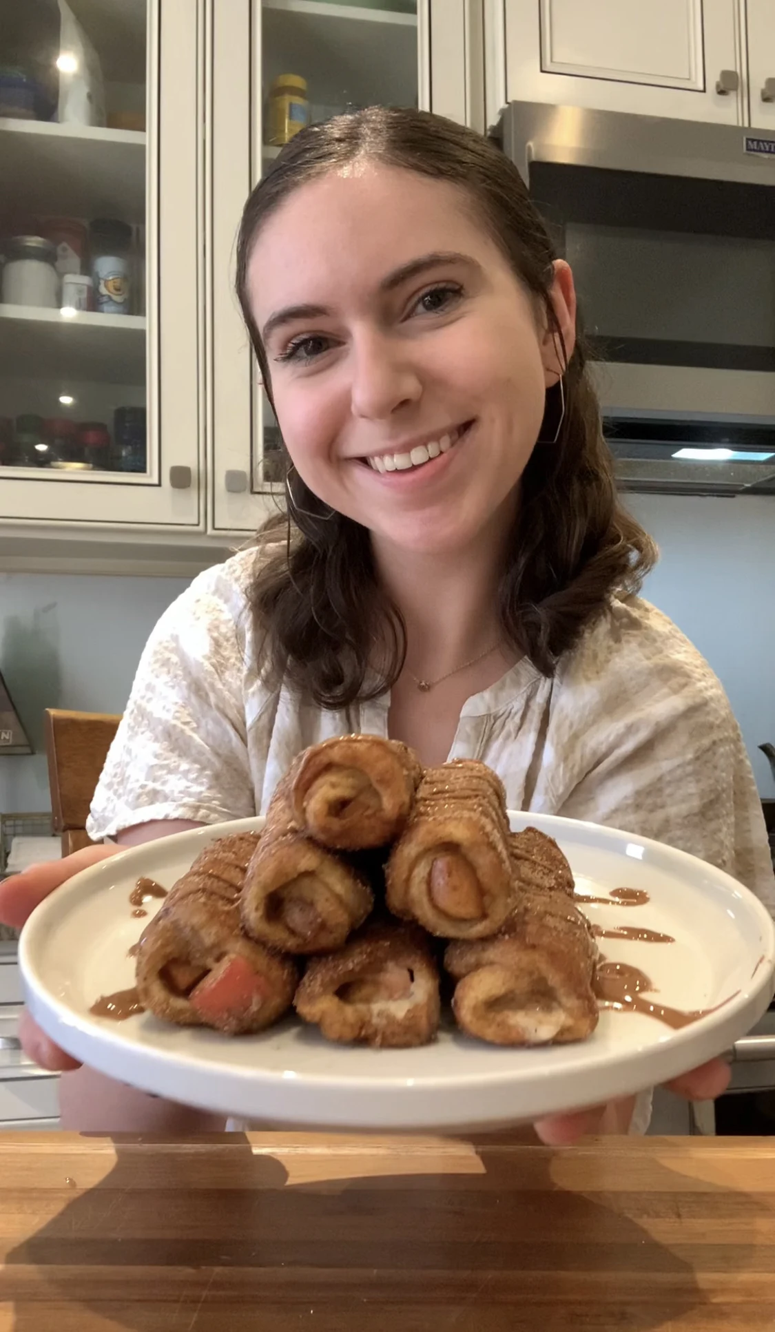 Apple Pie French Toast Roll-Ups