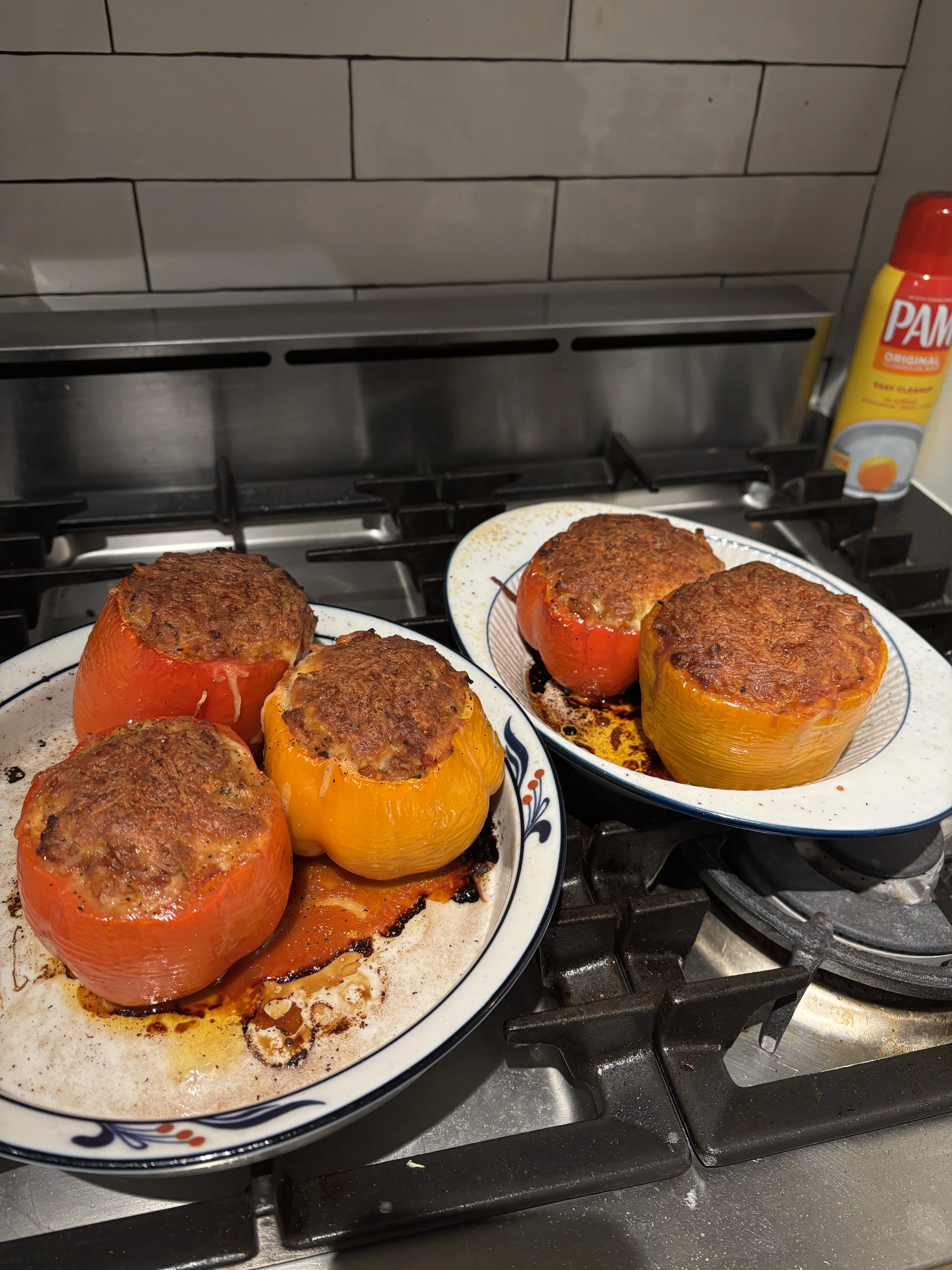 Cheesy Beef and Rice Stuffed Peppers review