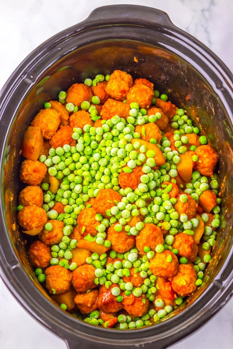 Slow Cooker Meatball Stew Recipe