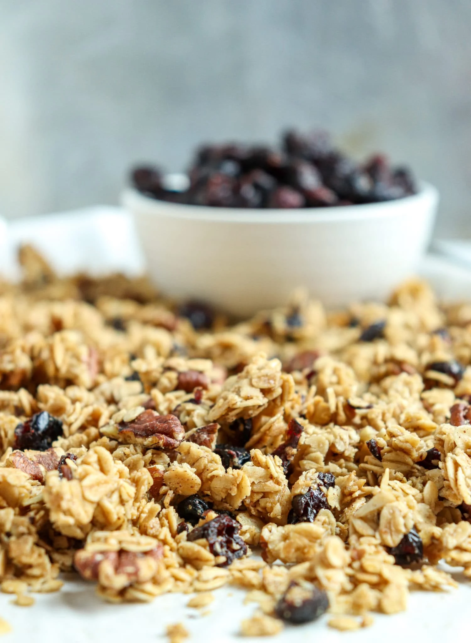 Cinnamon Cranberry Pecan Granola
