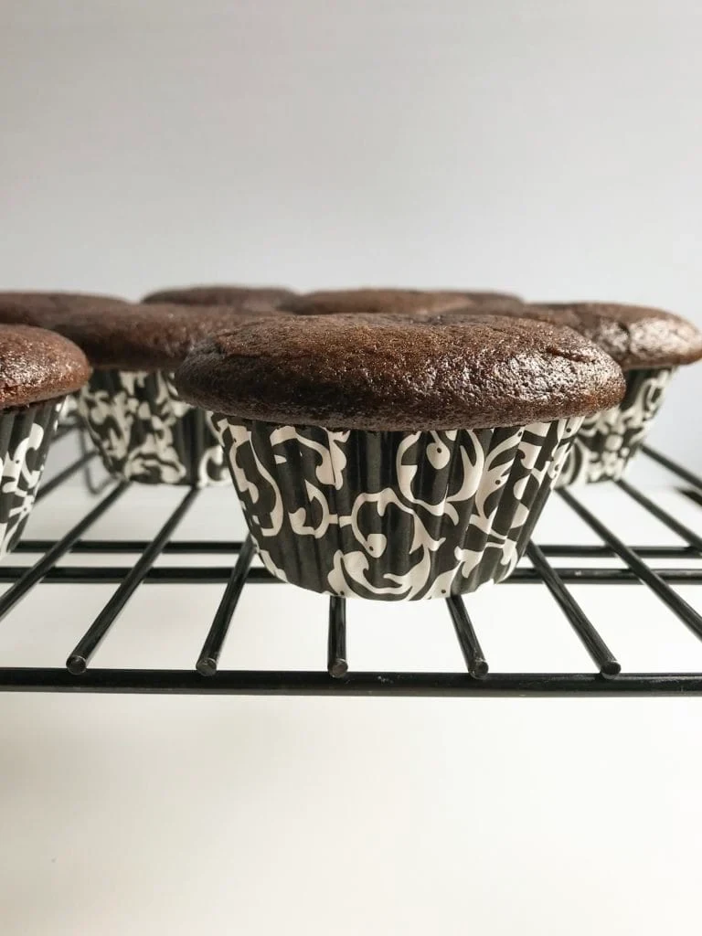 Mint Chocolate Cheesecake Cupcakes