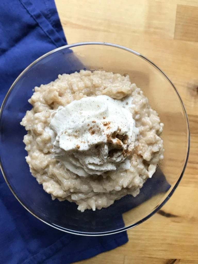 Creamy Instant Pot Rice Pudding