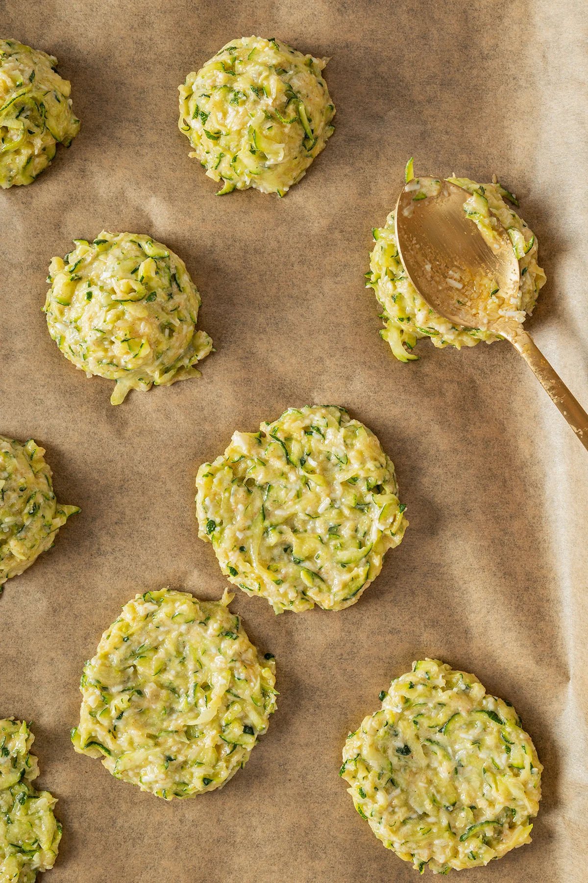 Baked Zucchini Fritters