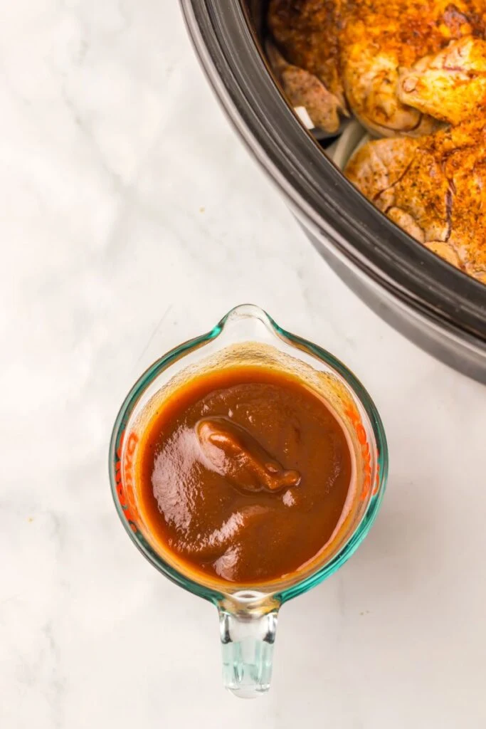 Slow Cooker Apple Butter Pork Chops