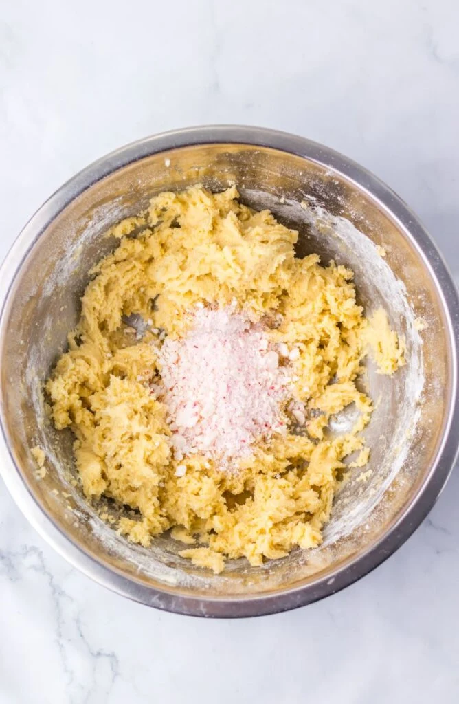 Peppermint Sugar Cookie Bars