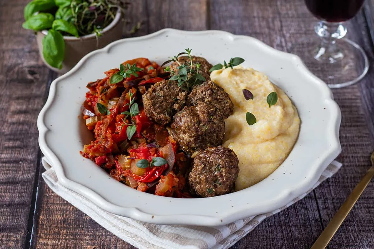 Polenta with Vegetables