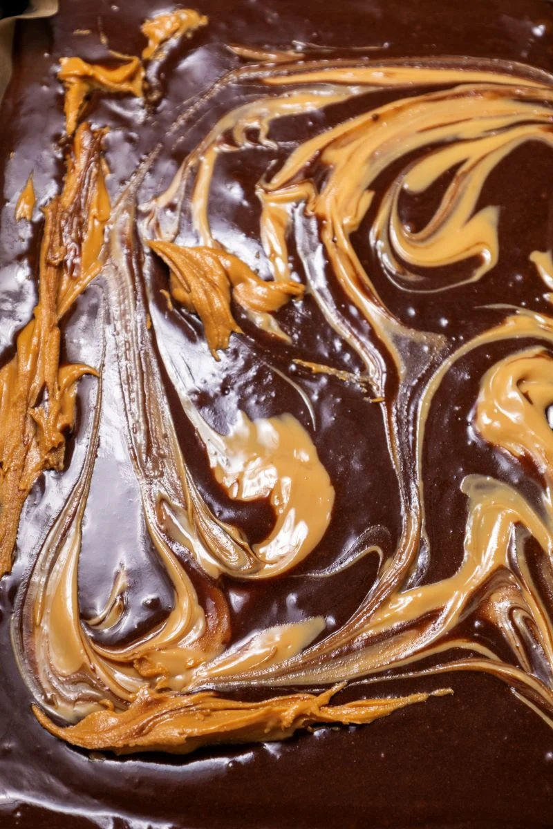 Chocolate Peanut Butter Brownies