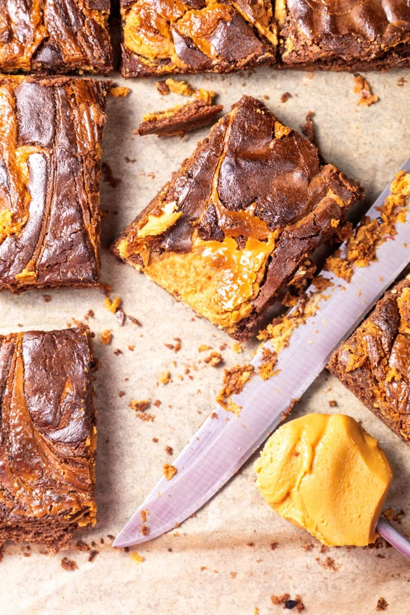 Chocolate Peanut Butter Brownies