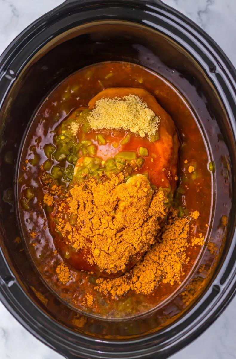 Slow Cooker Shredded Pork Tacos