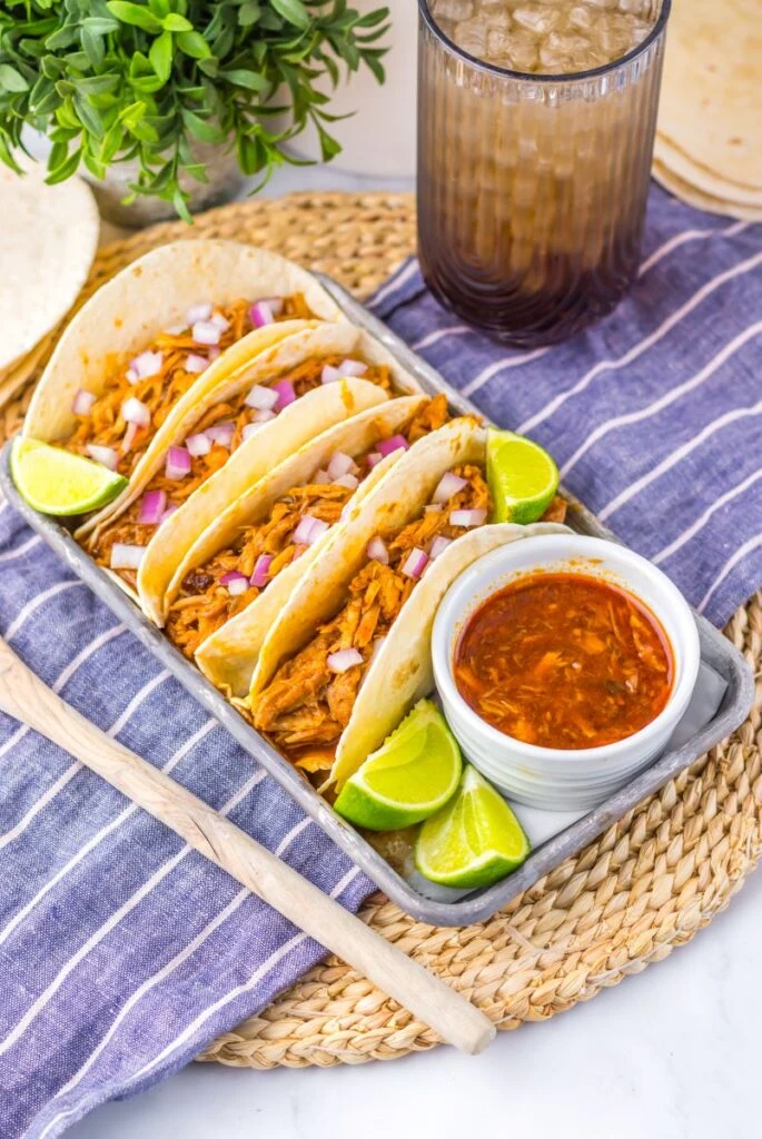 Slow Cooker Shredded Pork Tacos