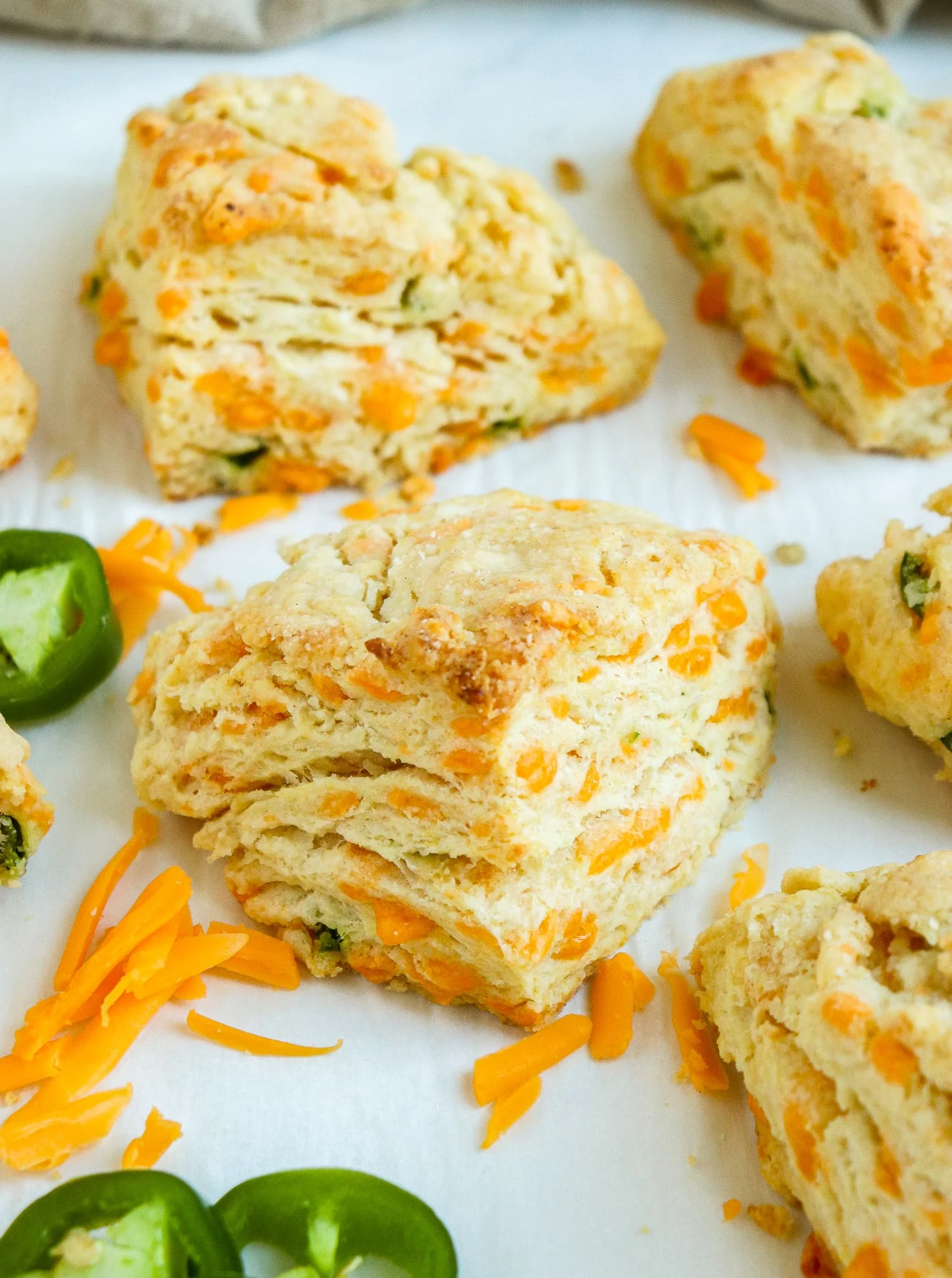 Jalapeno Cheddar Scones