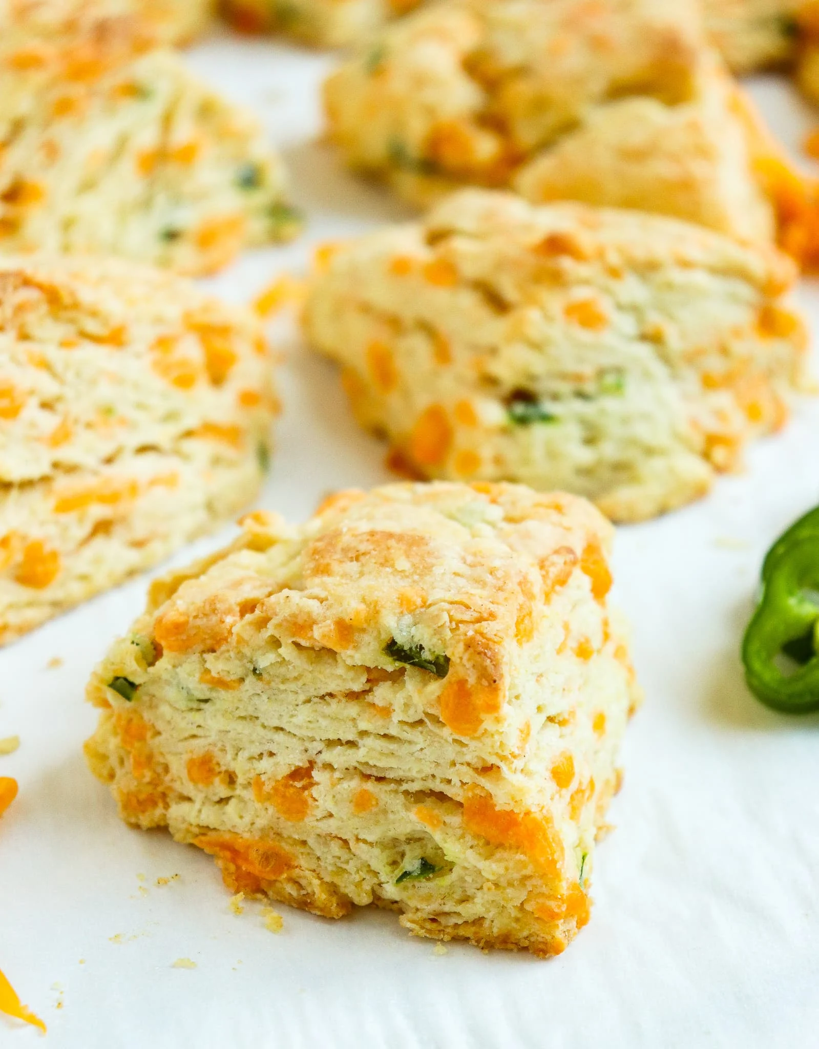 Jalapeno Cheddar Scones
