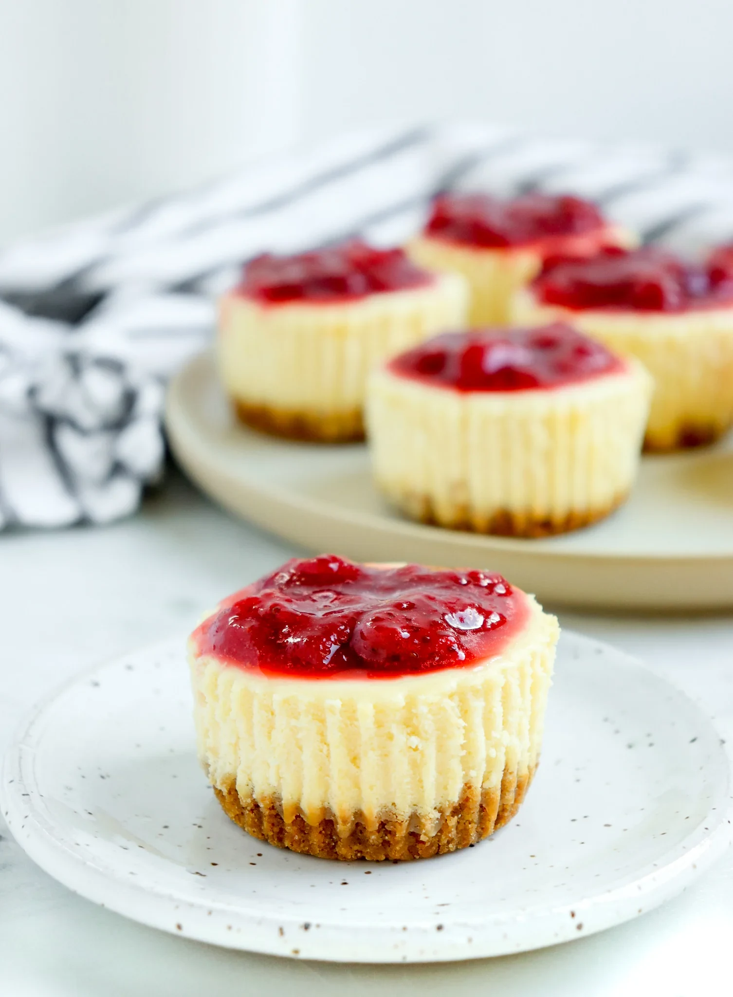 Mini New York Cheesecakes