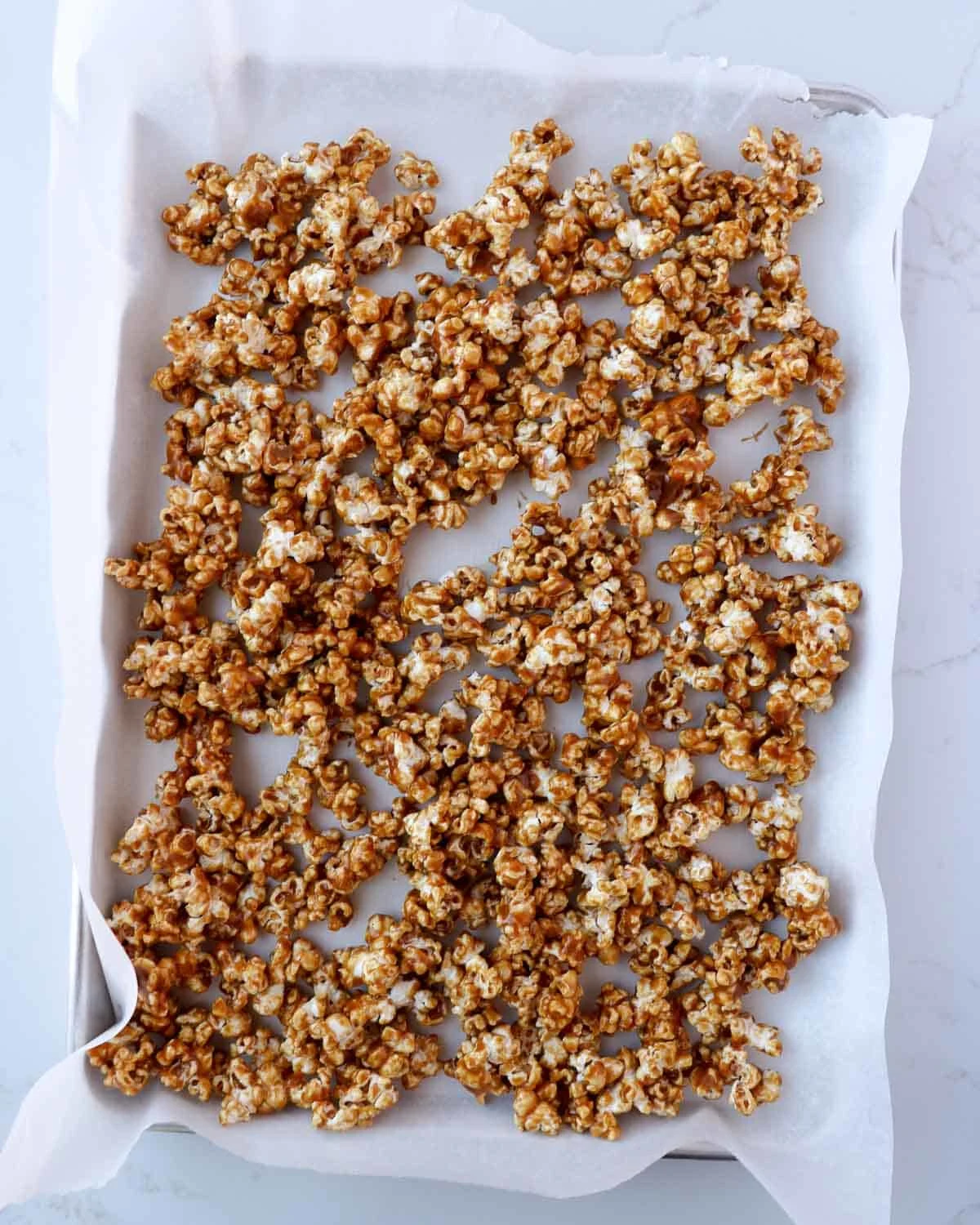 Pumpkin Spice Caramel Popcorn
