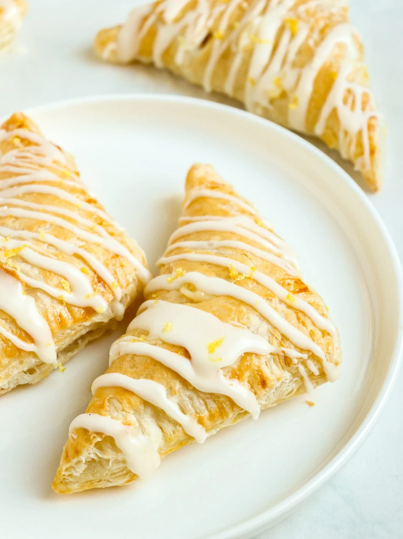 Lemon Cream Cheese Turnovers