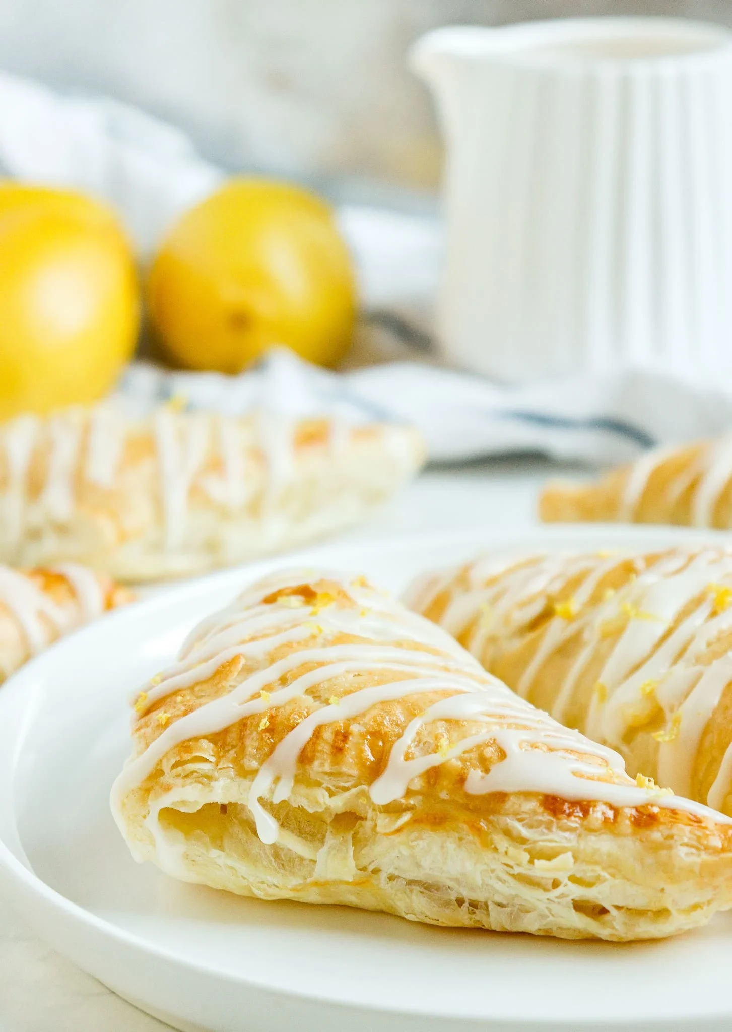 Lemon Cream Cheese Turnovers