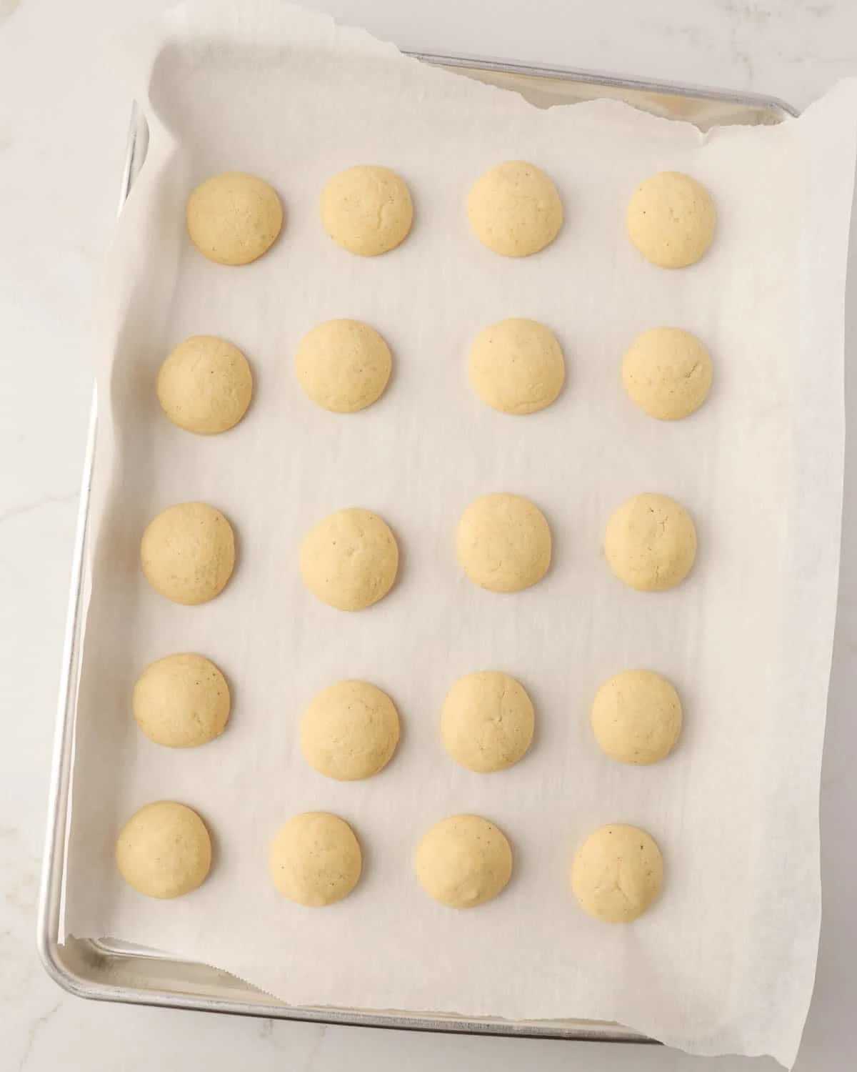 Eggnog Shortbread Cookies