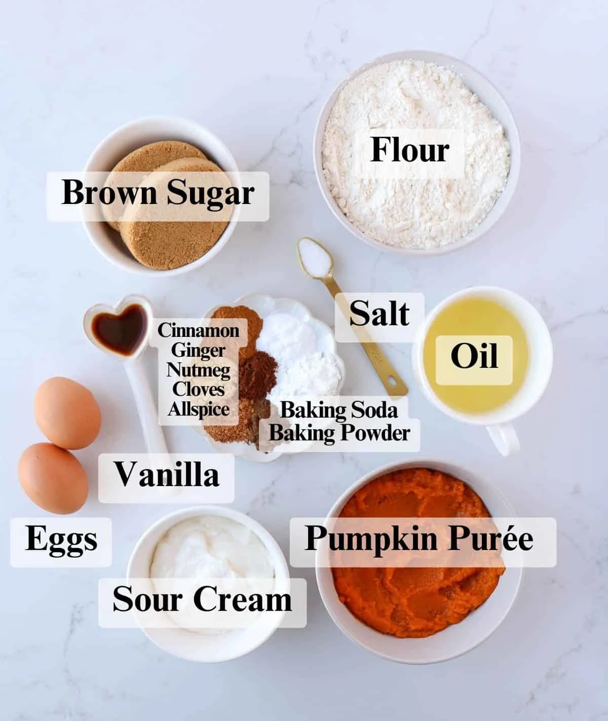 Moist Pumpkin Bread with Vanilla Glaze