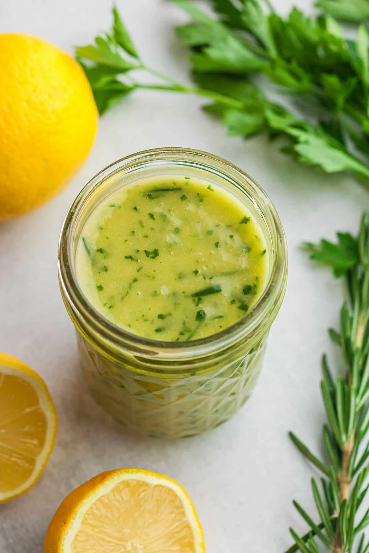 Zesty Lemon Herb Salad Dressing