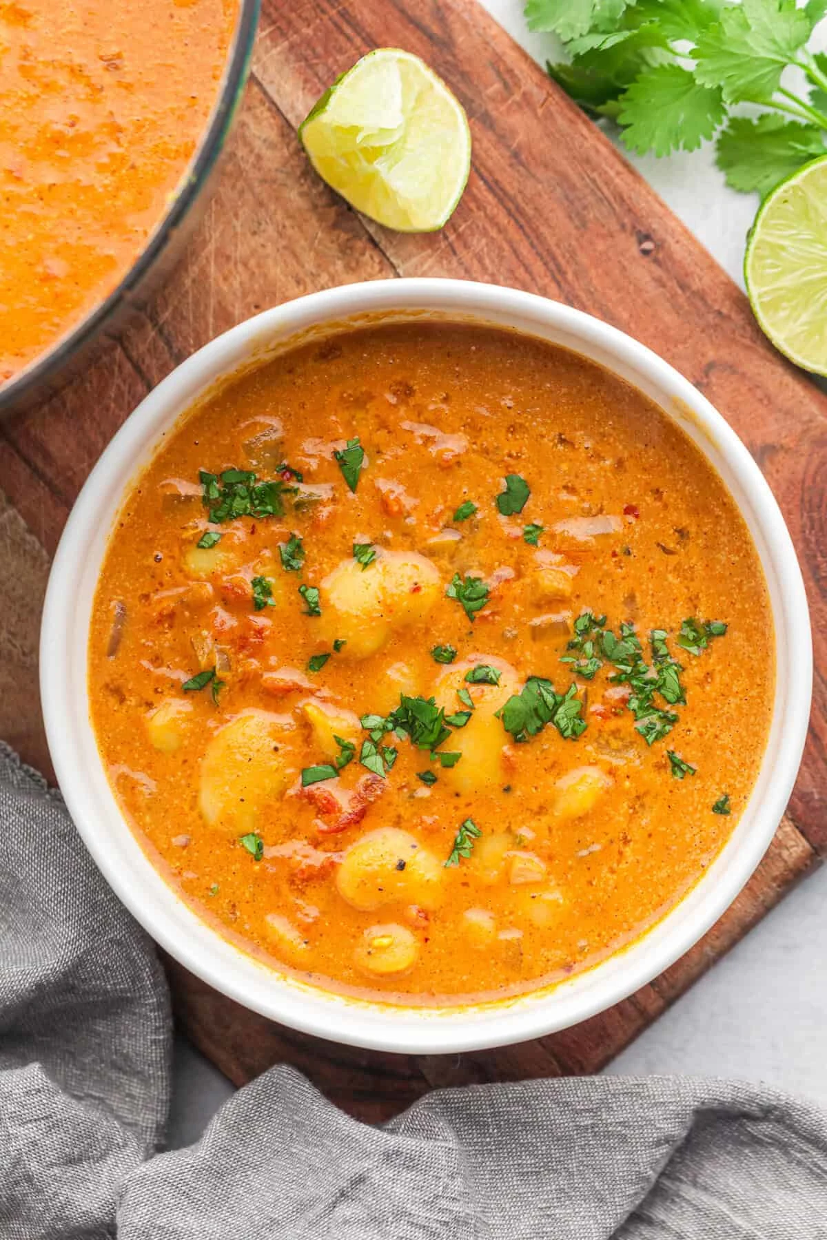 Curried Butter Beans