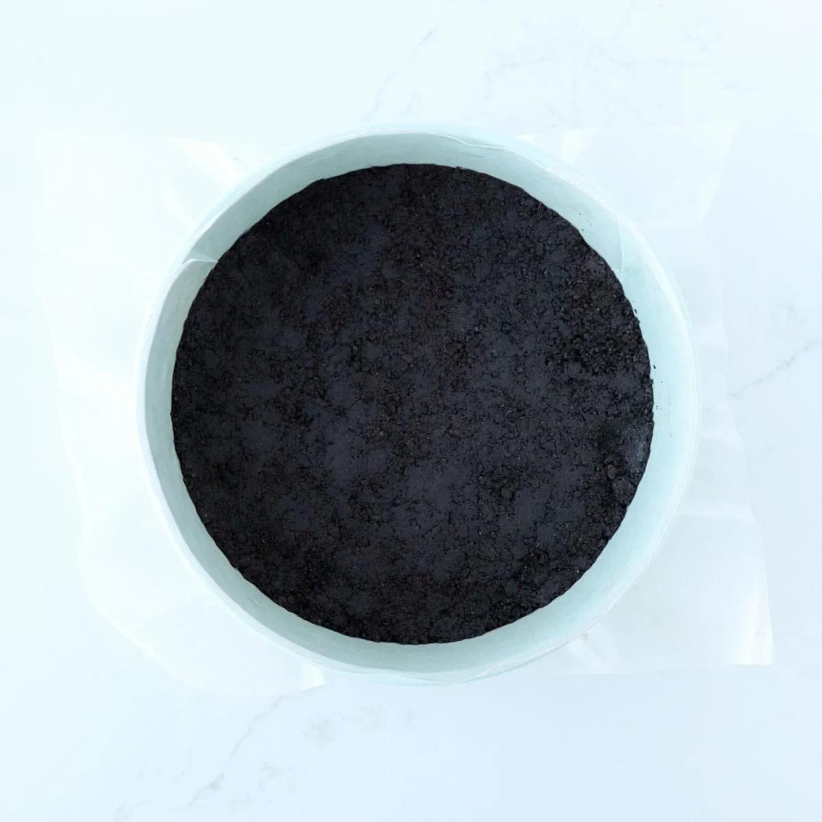 No Bake Triple Chocolate Cheesecake