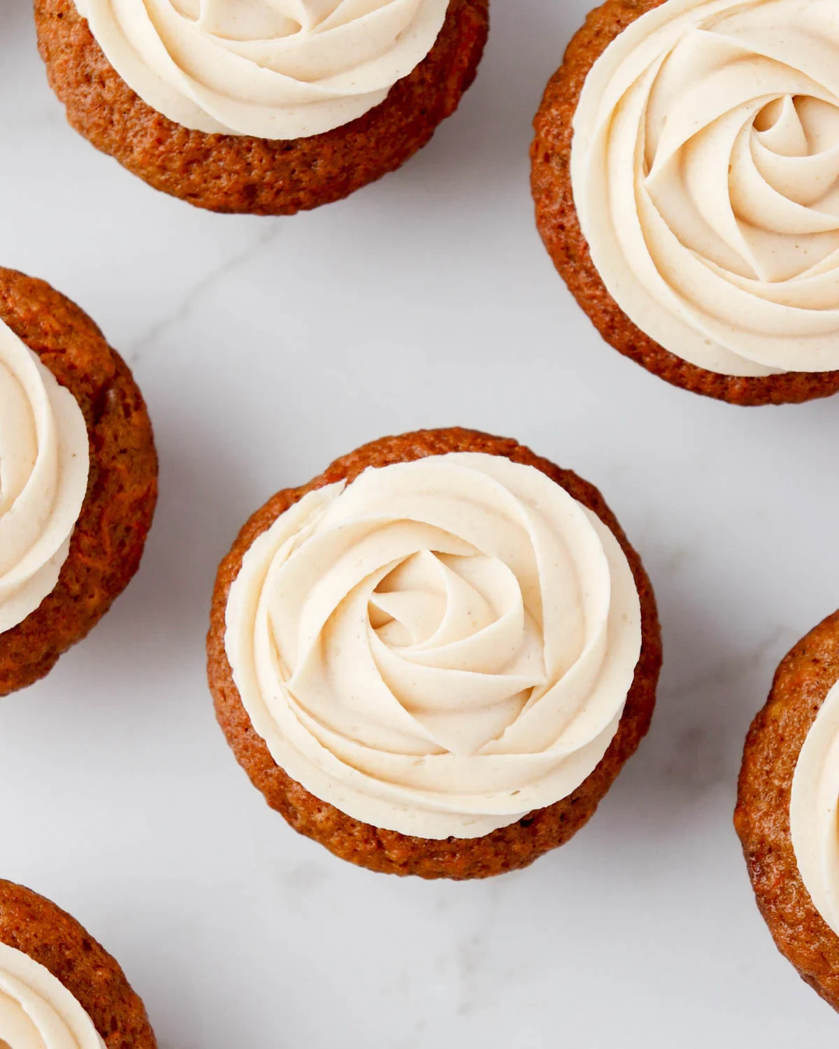 Carrot Cake Cupcakes with Brown Butter Frosting