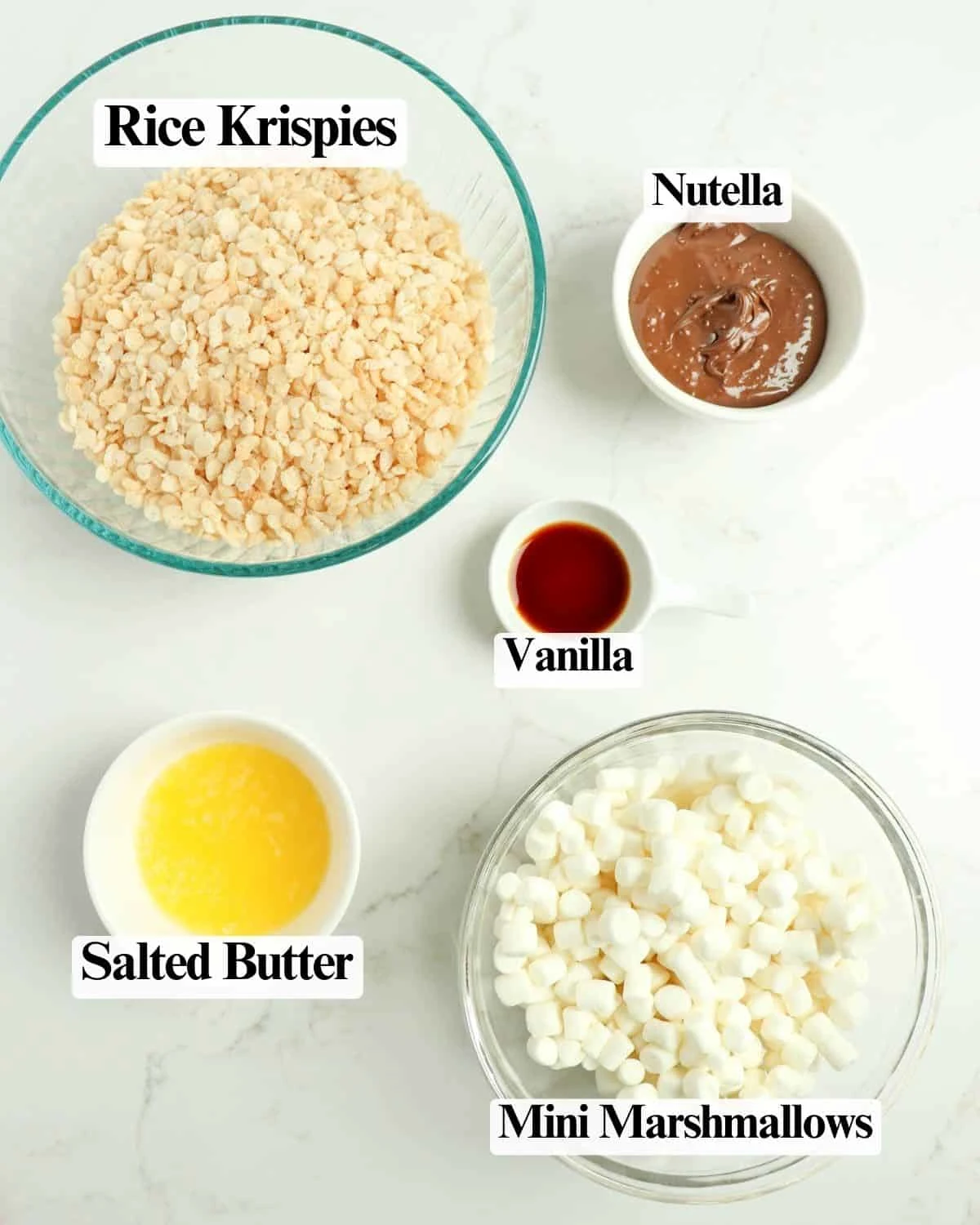 Nutella Rice Krispie Treats