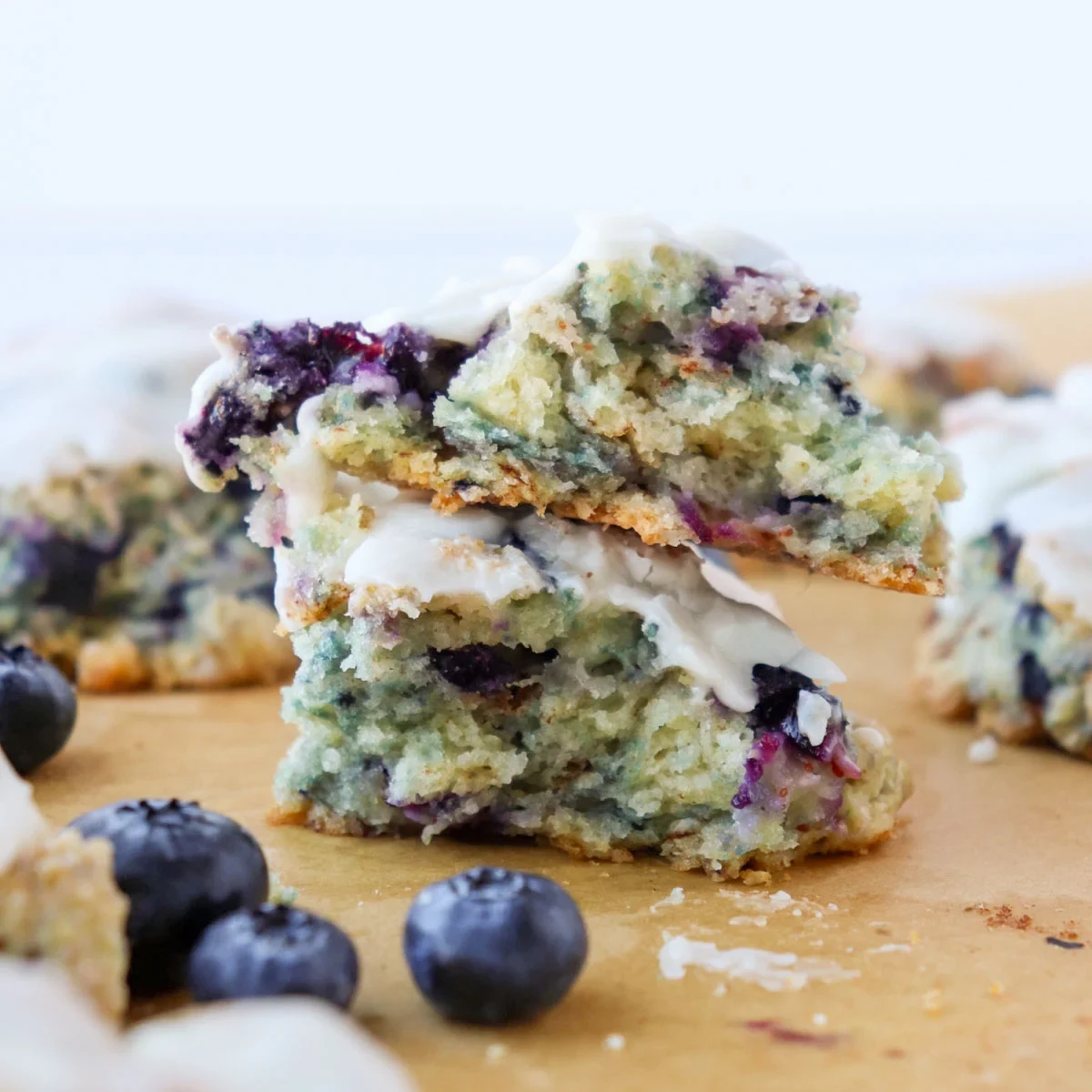 Blueberry Brown Butter Scones