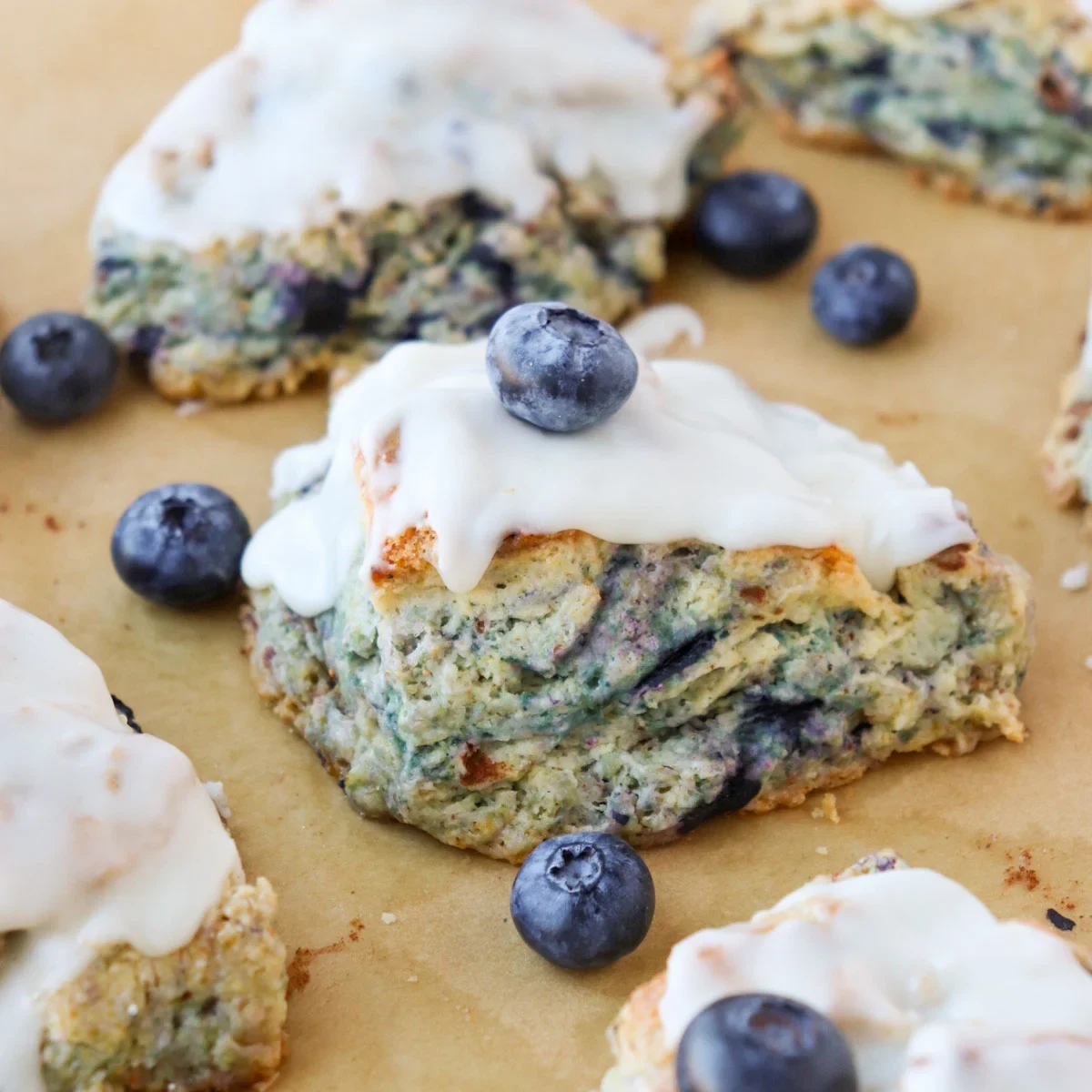 Blueberry Brown Butter Scones