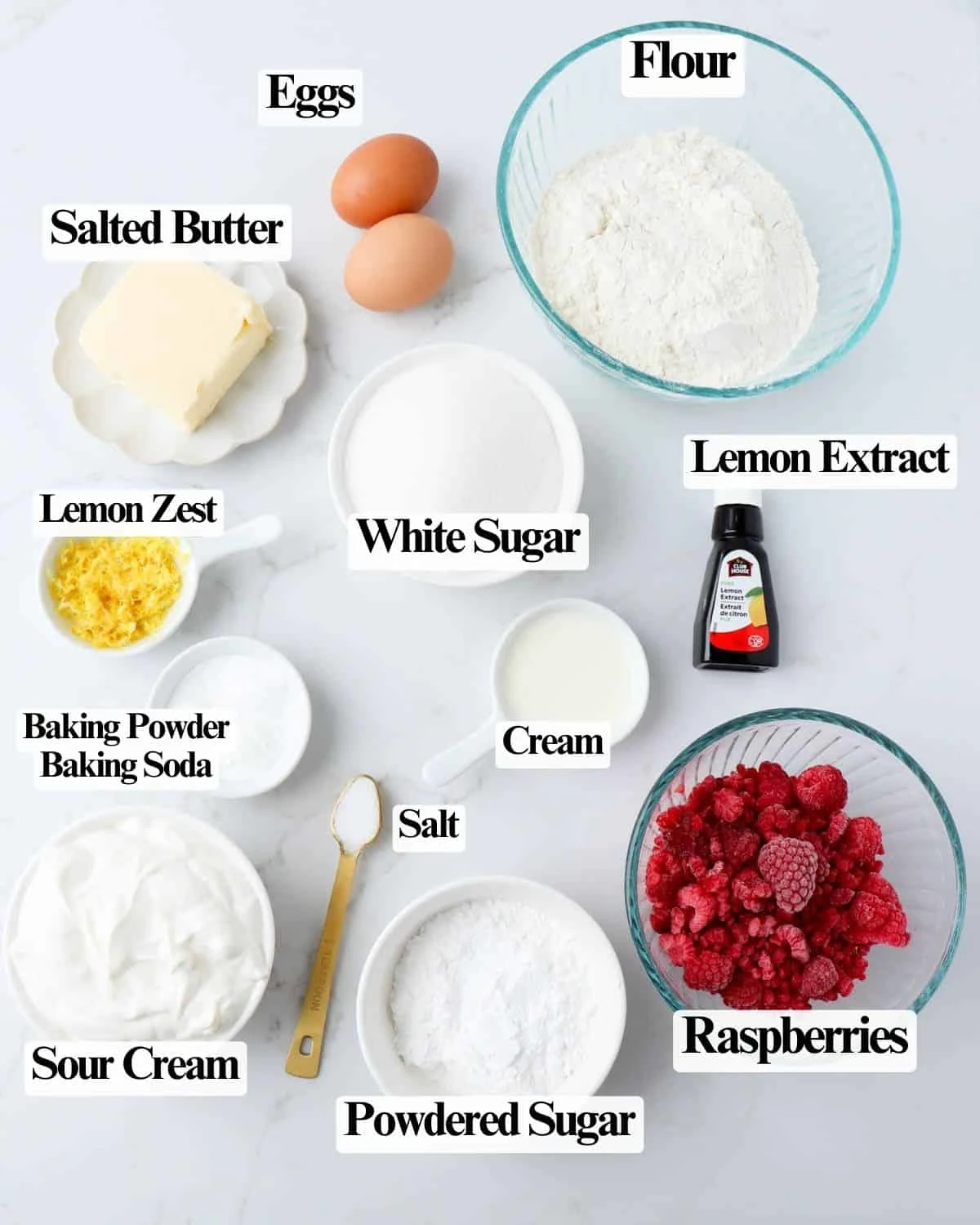 Raspberry Lemon Coffee Cake