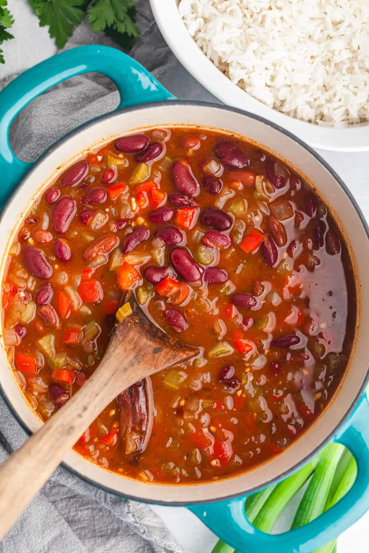 Vegetarian Red Beans and Rice Recipe