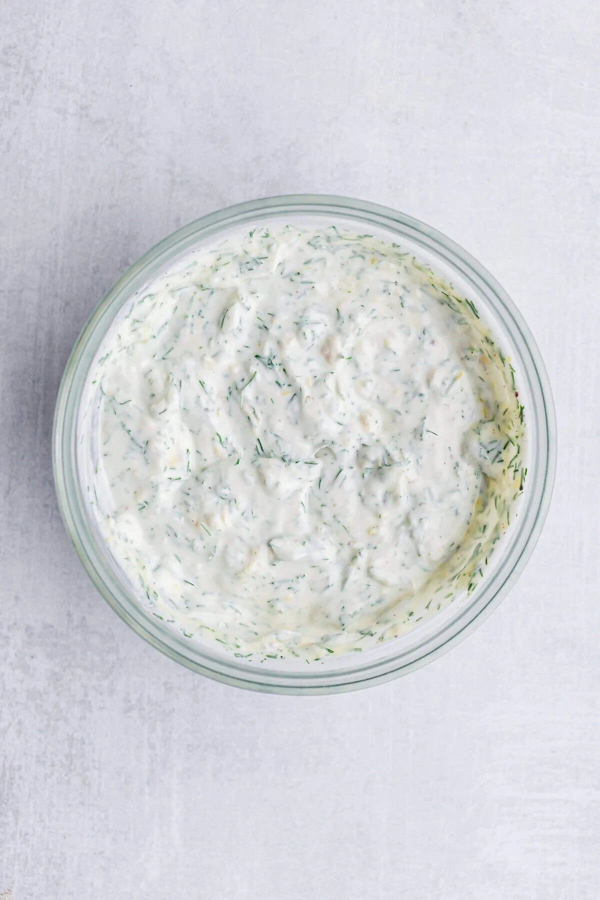 Yogurt Dill Dip for Salmon