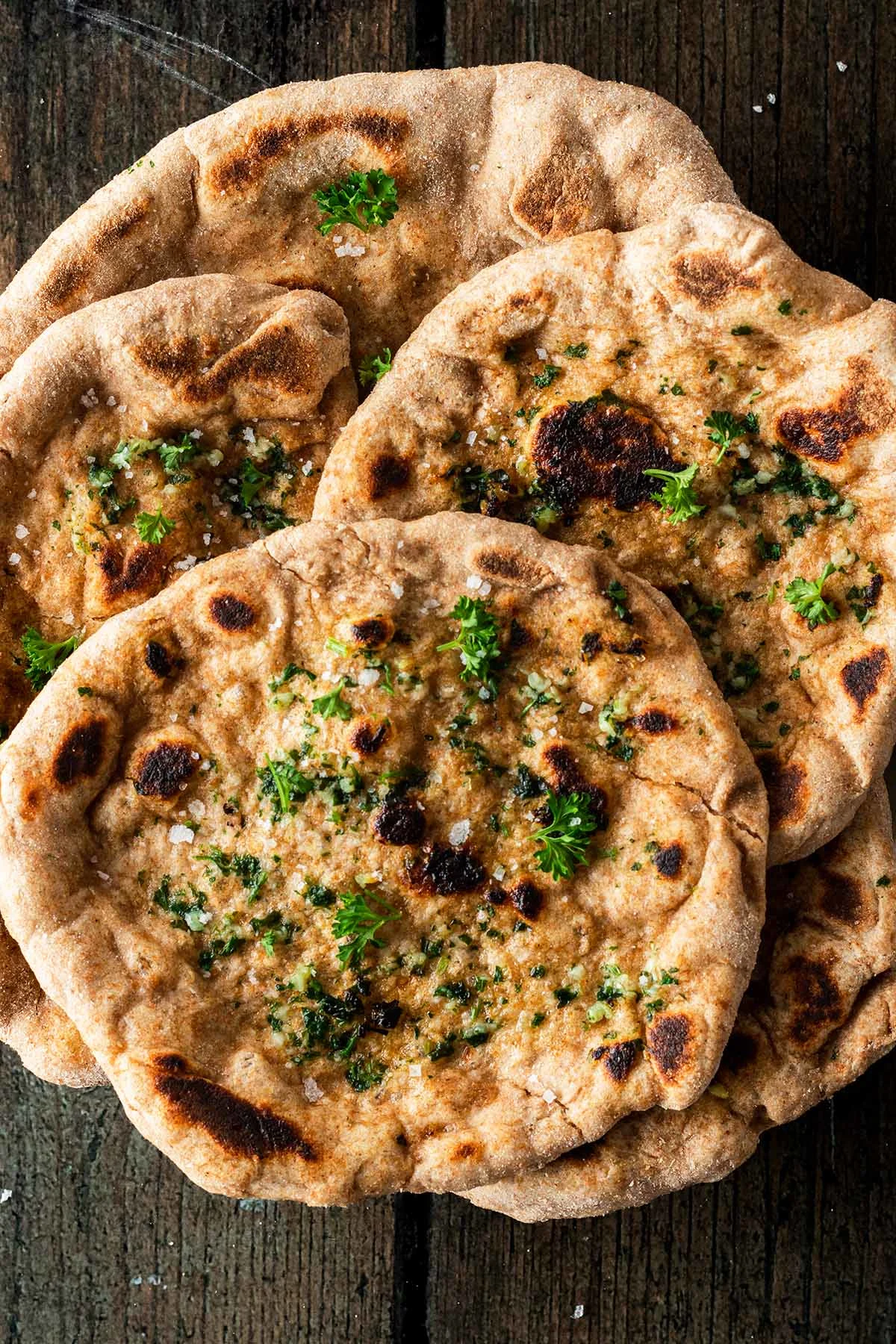 Whole-Grain Naan