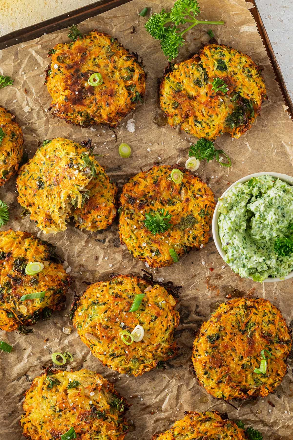 Baked Crispy Vegetable Rösti