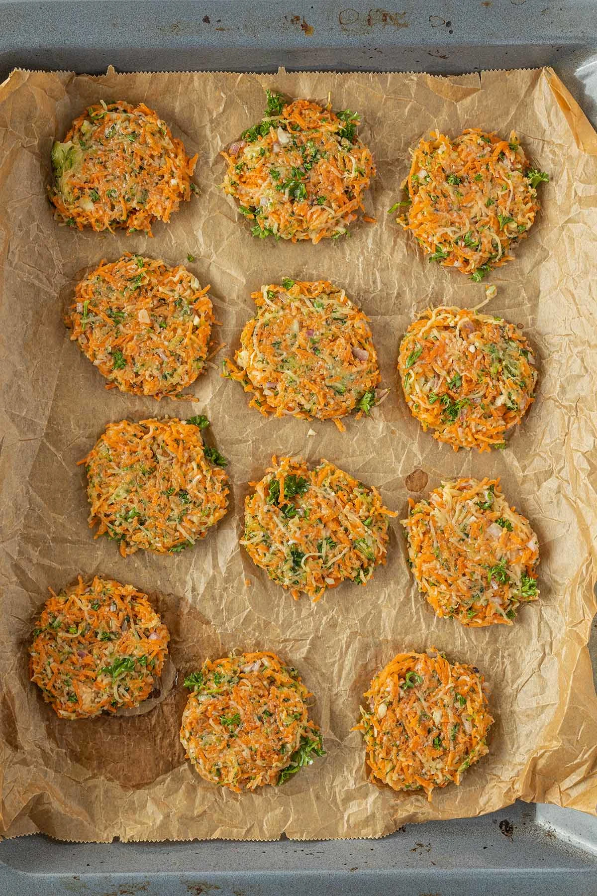 Baked Crispy Vegetable Rösti