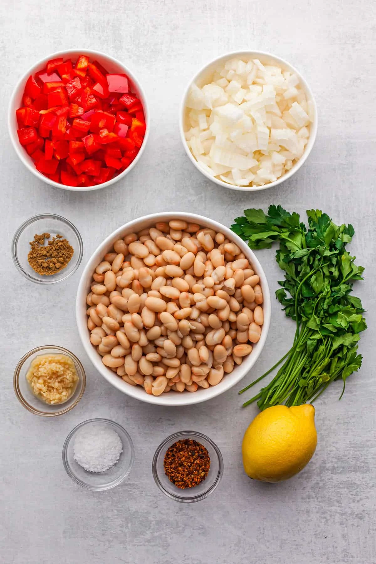 Sautéed White Beans with Parmesan and Lemon