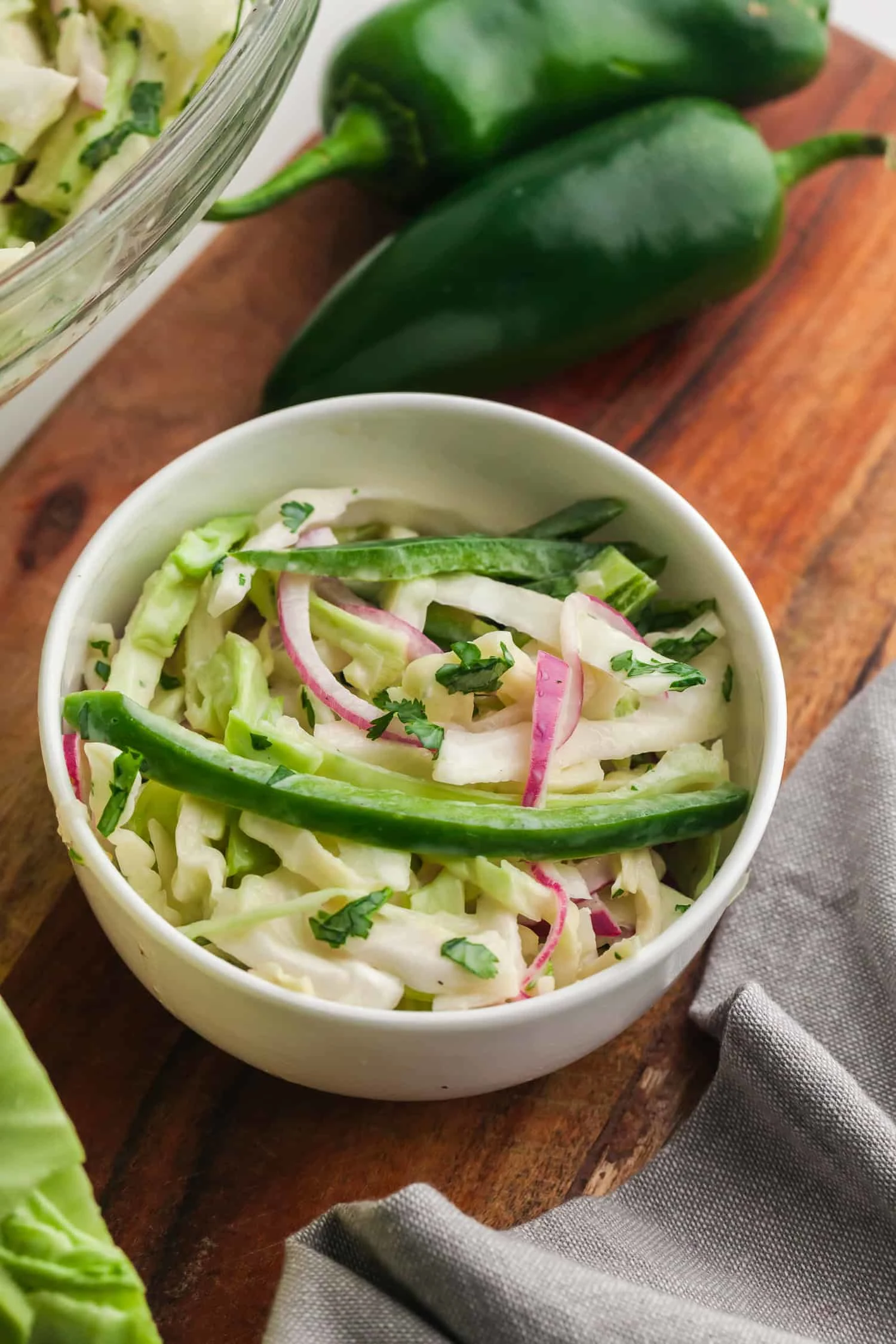 Jalapeño Slaw (Zesty & Creamy)