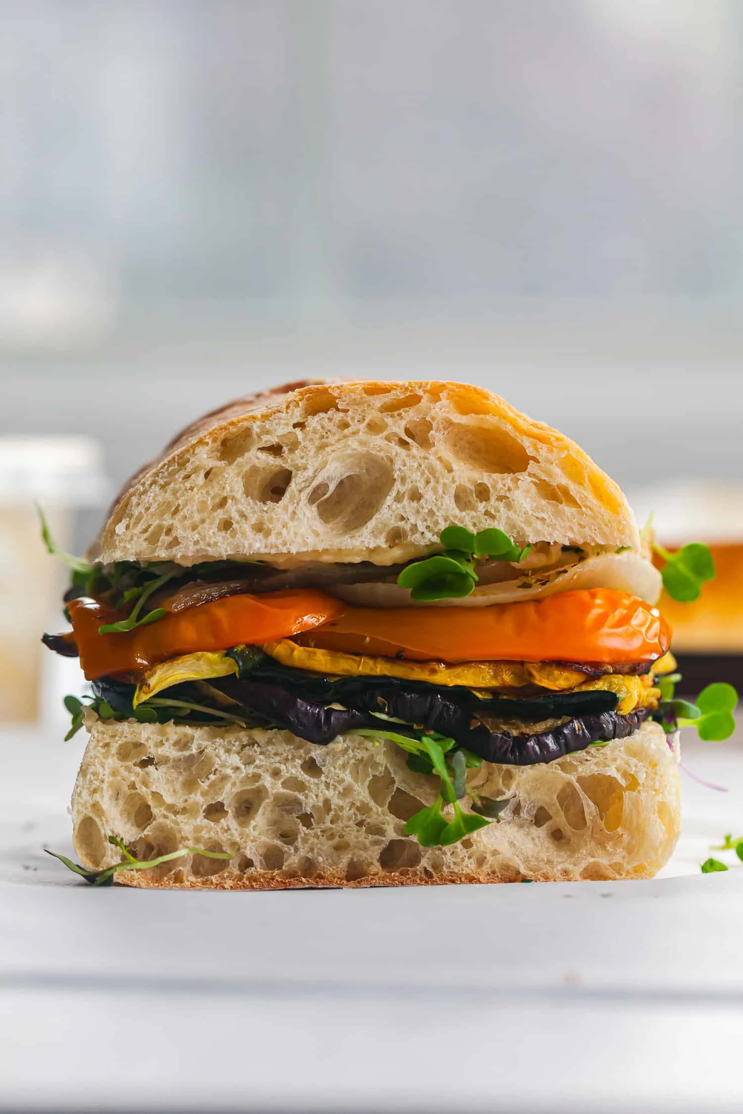 Roasted Veggie Sandwich