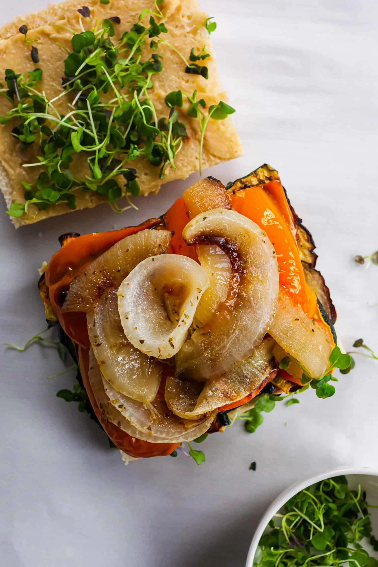 Roasted Veggie Sandwich