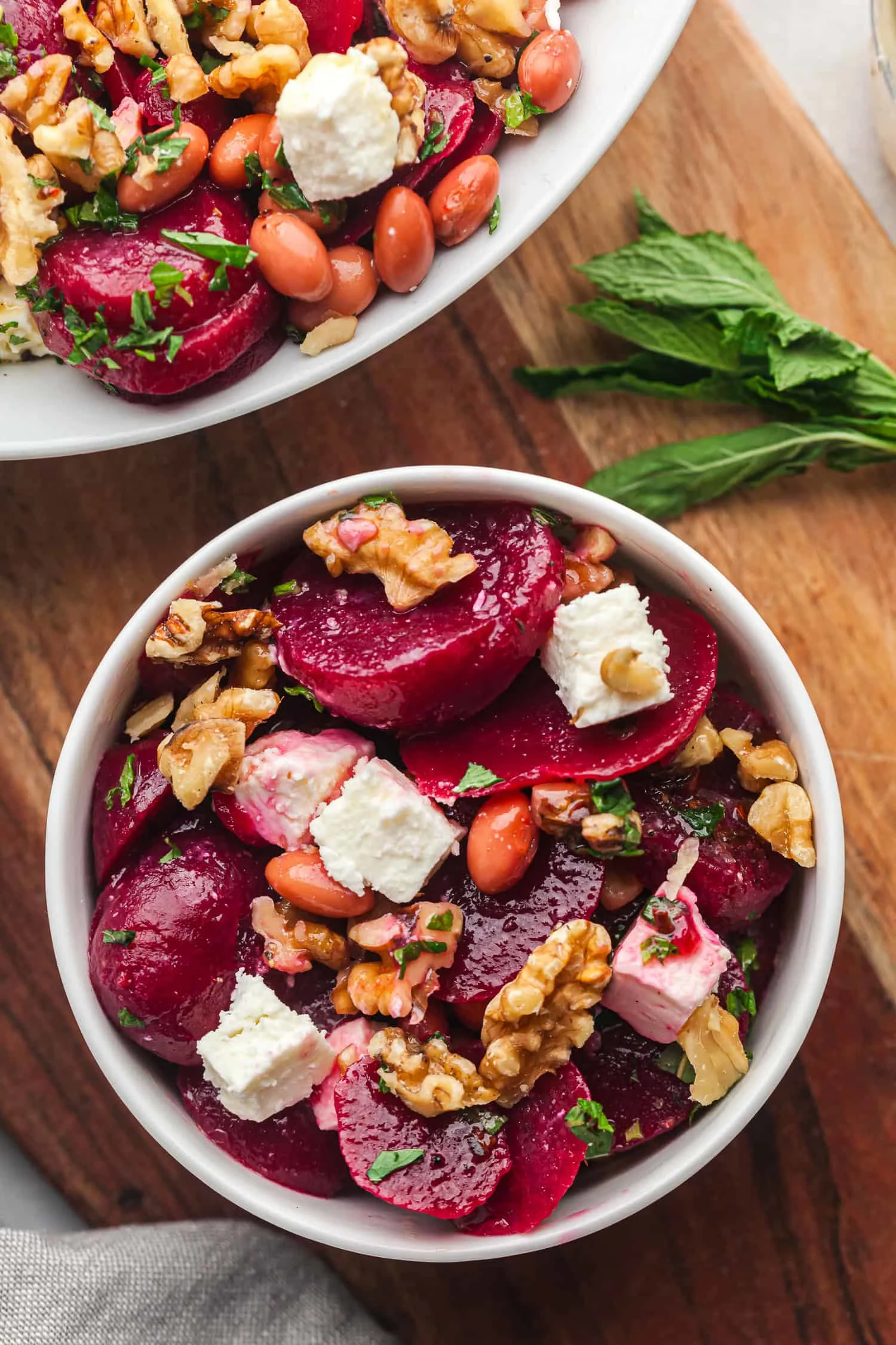 Beet Salad with Feta and Walnuts