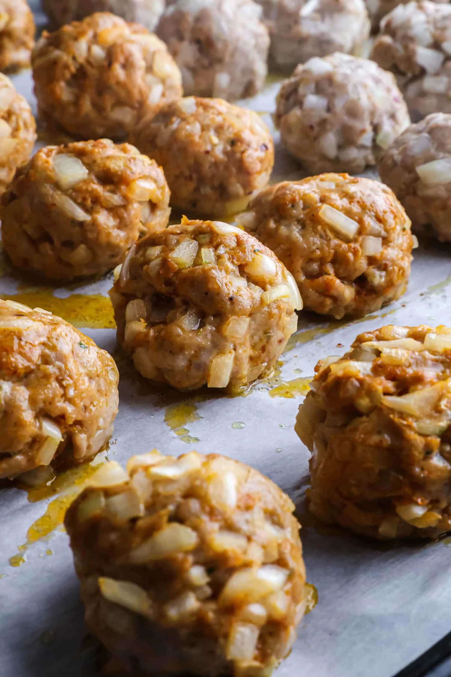 Chickpea and Spinach Stew with Turkey Meatballs