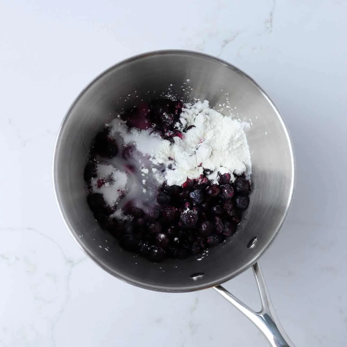 Puff Pastry Blueberry Turnovers