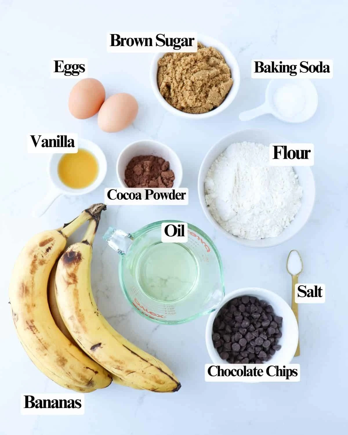 Chocolate Marbled Banana Bread