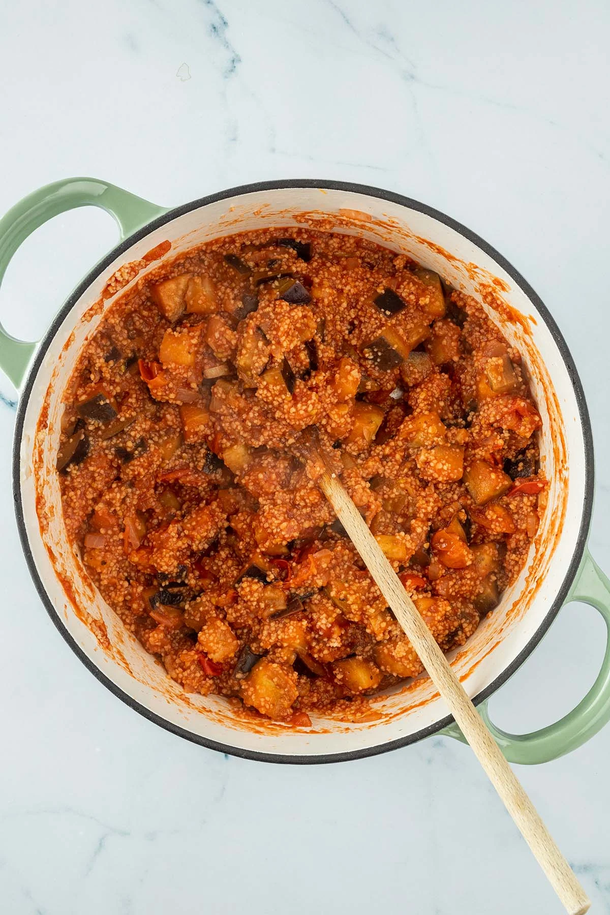 Mediterranean Couscous Vegetable Stir Fry 