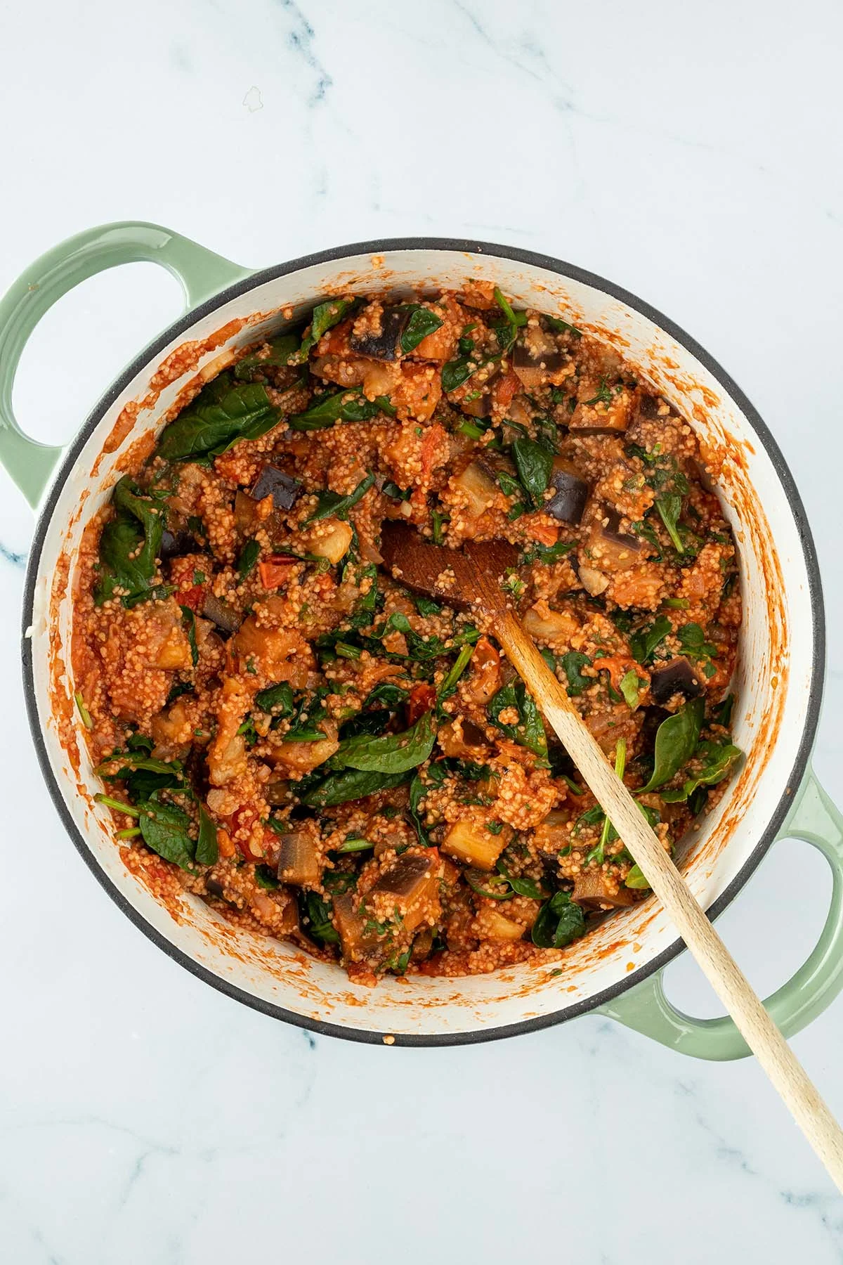 Mediterranean Couscous Vegetable Stir Fry 