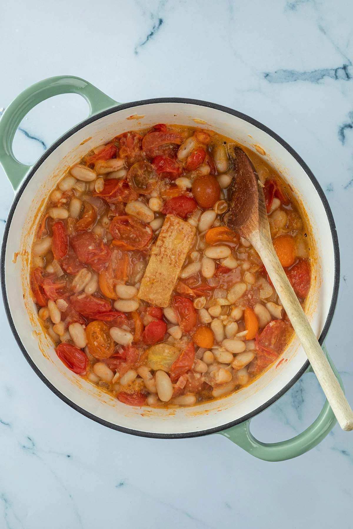 Mediterranean White Bean Skillet